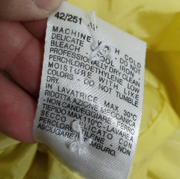 ‘S MaxMara Hooded Yellow Trench Rain Jacket Coat Women's Size 8 - Picture 8 of 12